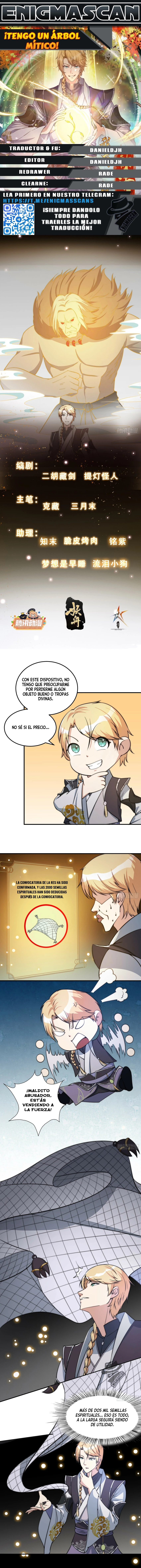 ¡Tengo Un Árbol Mítico! capítulo 39 página 1