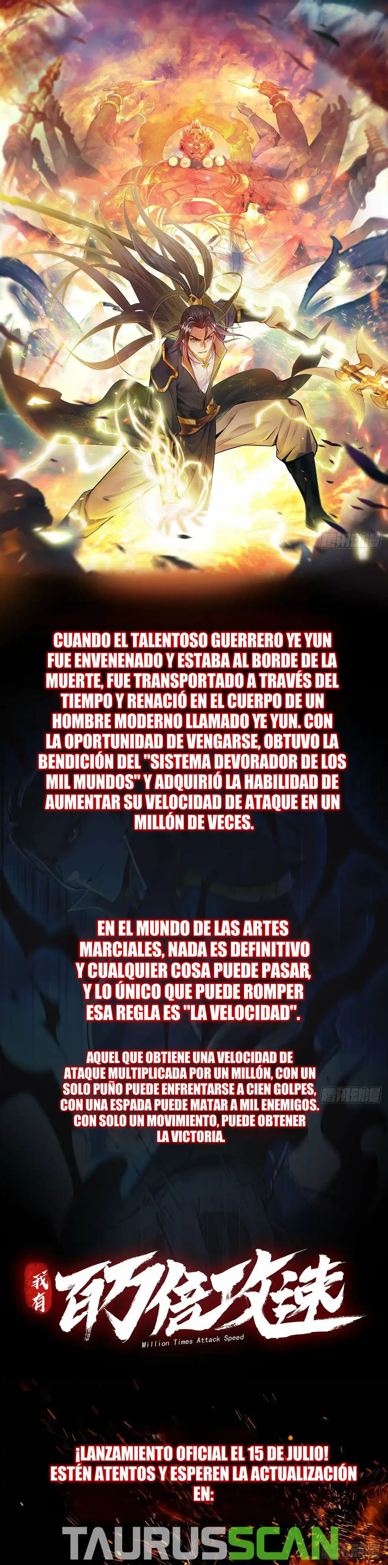 Tengo Una Velocidad De Ataque Multiplicada Por Un Millón - Capítulo - Página 3 - LectorTMOo