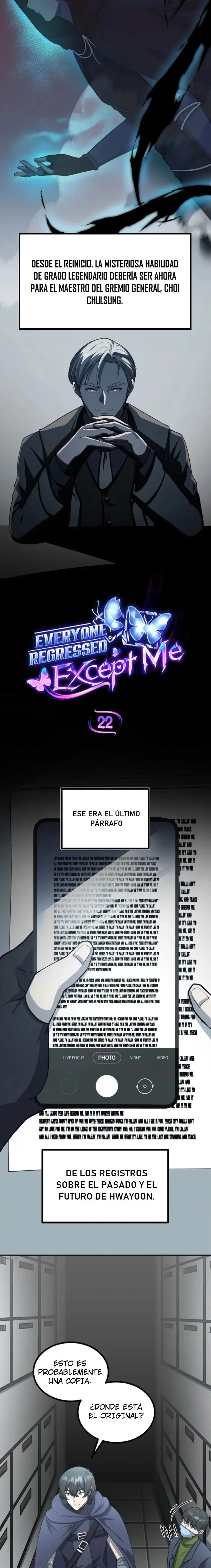 Todos retrocedieron menos ¡YO! capítulo 22 página 4