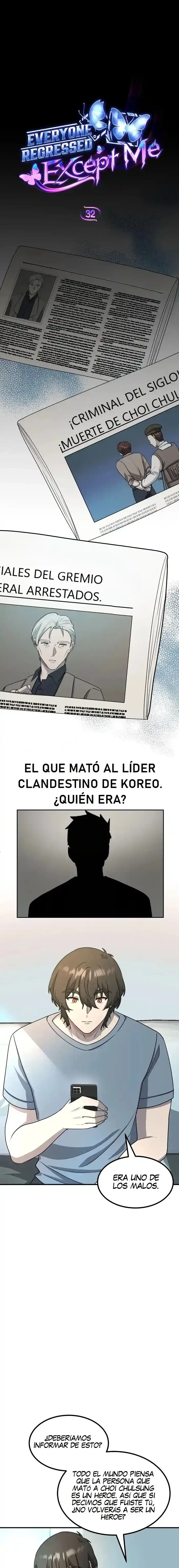 Todos retrocedieron menos ¡YO! capítulo 32 página 3