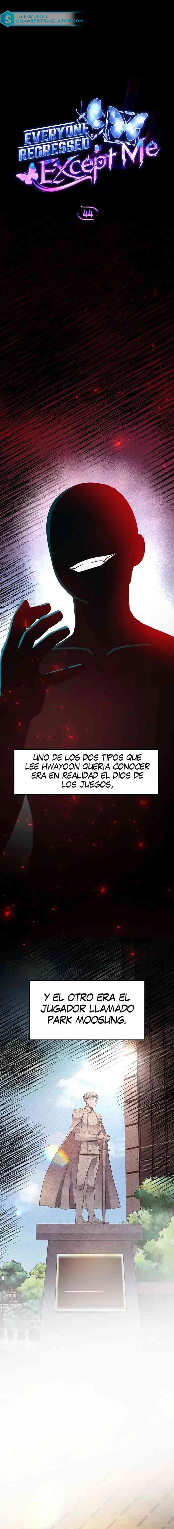Todos retrocedieron menos ¡YO! capítulo 44 página 1
