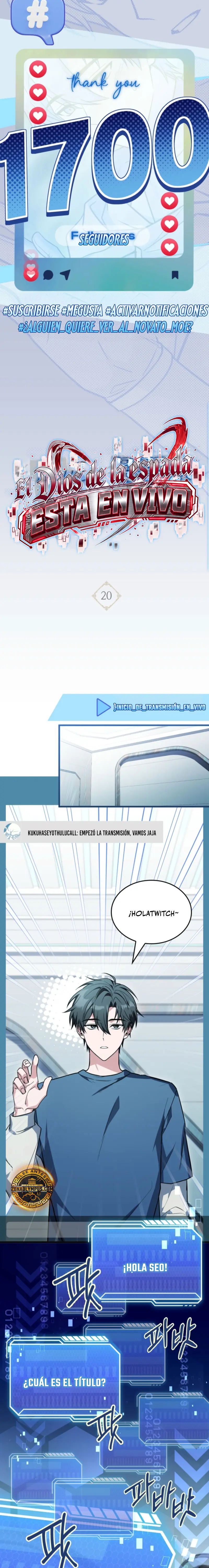 Transmisión en vivo del Dios de la Espada - Capítulo 20 - Página 8 - LectorTMOo