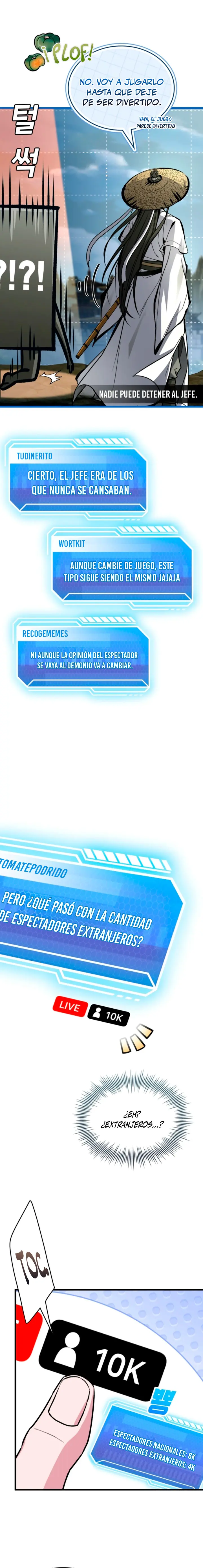 Transmisión en vivo del Dios de la Espada capítulo 32 página 6