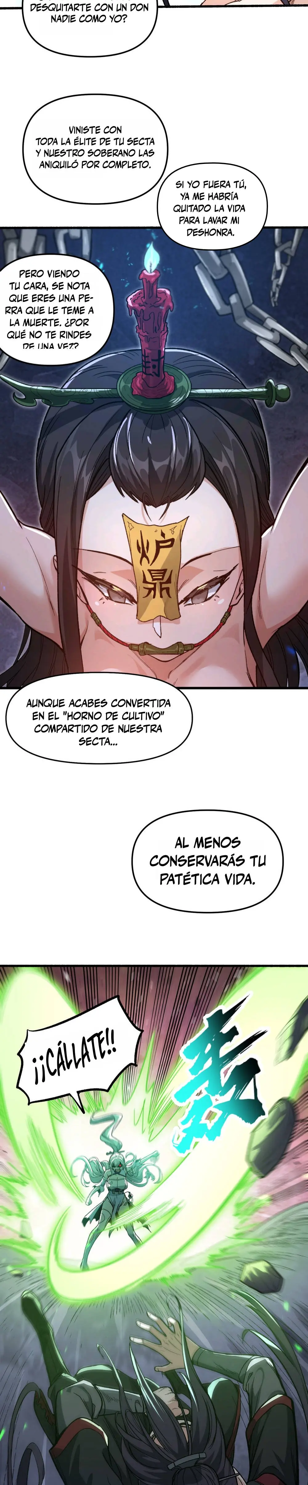 ¡Ya que las Hadas no tienen piedad, entonces se convertirán en mi horno de cultivo! - Capítulo 3 - Página 4 - LectorTMOo