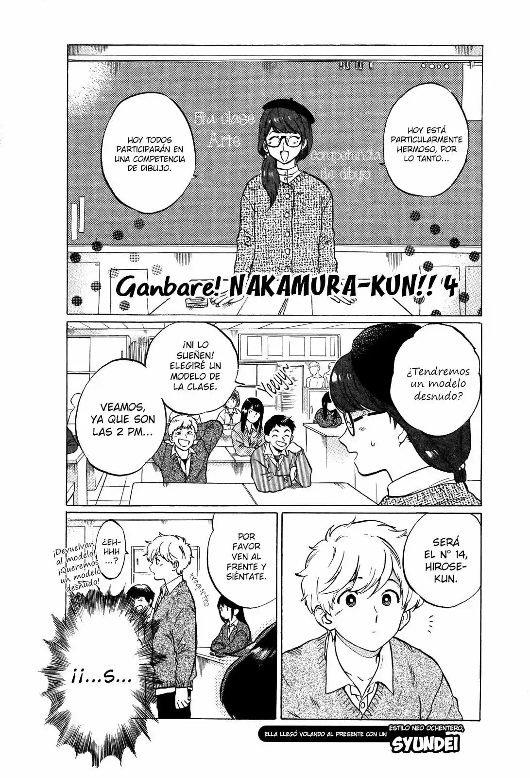 Ganbare! Nakamura-kun!! - Capítulo 4 - Página 4 - LectorTMOo