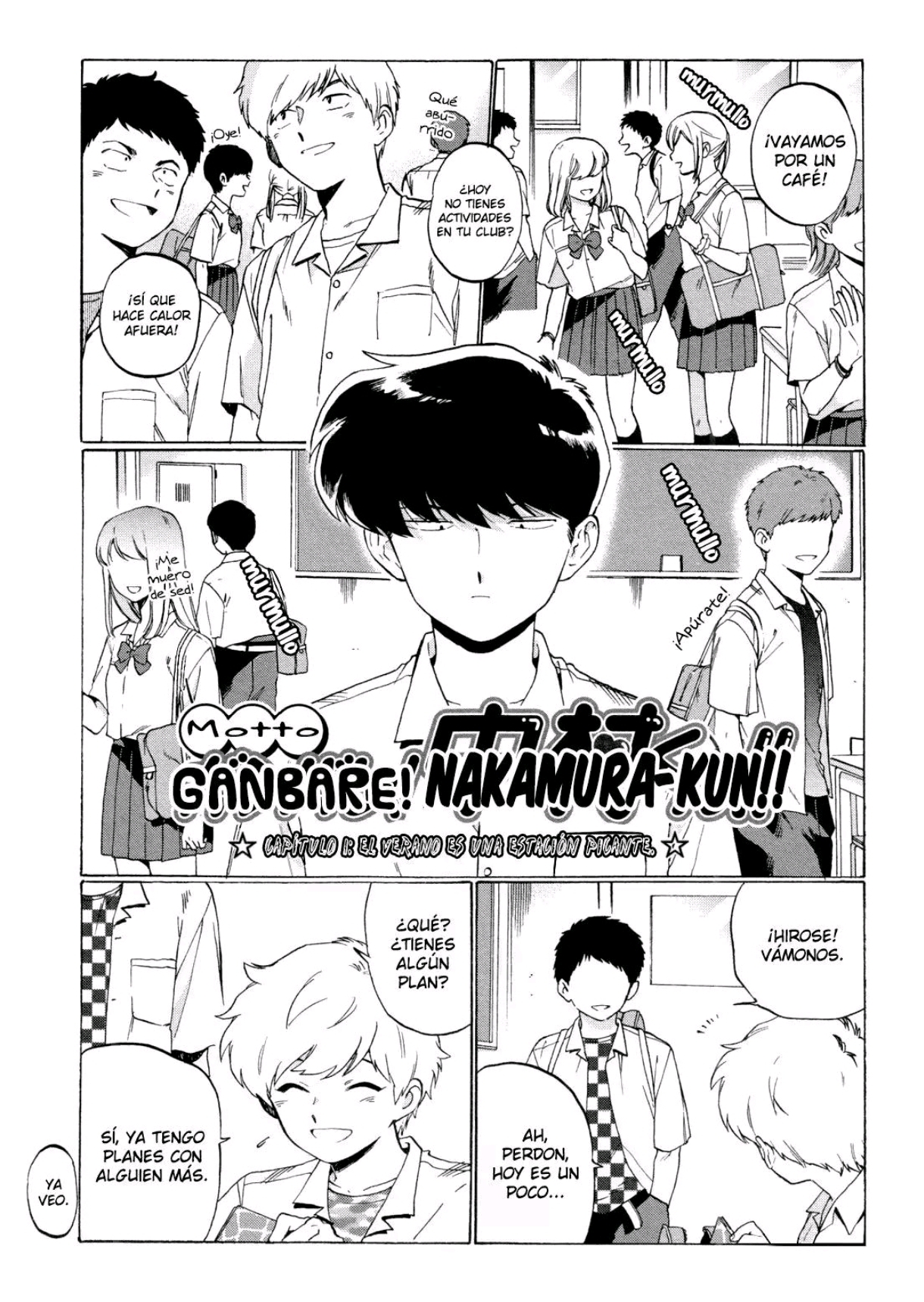 Ganbare! Nakamura-kun!! - Capítulo 12 - Página 3 - LectorTMOo