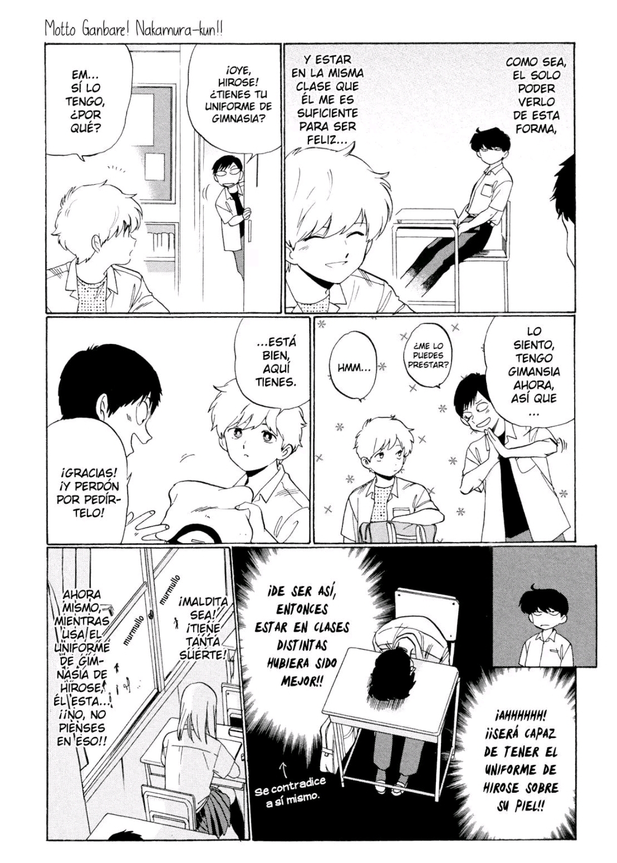 Ganbare! Nakamura-kun!! - Capítulo 12 - Página 13 - LectorTMOo