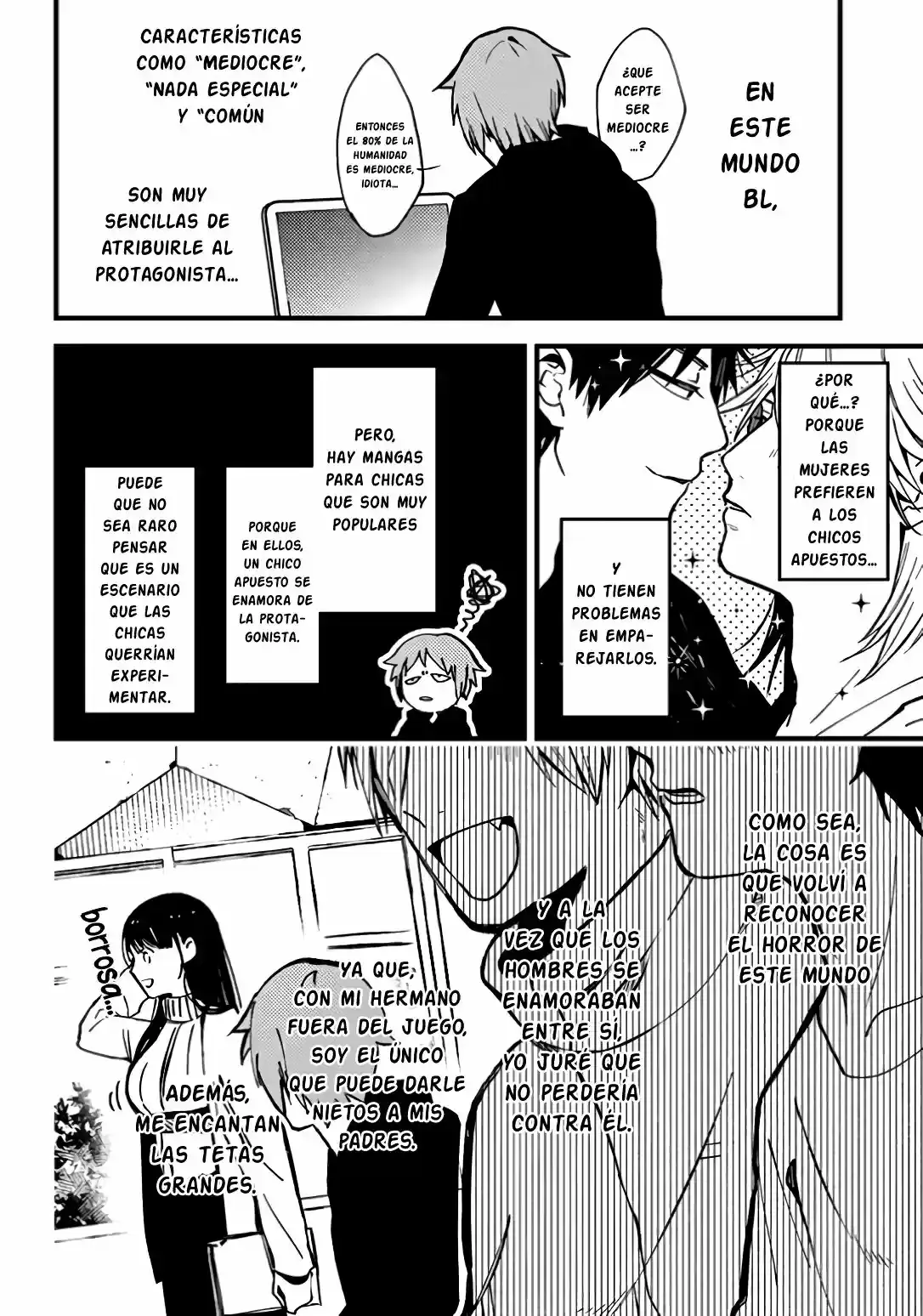 Zettai BL ni Naru Sekai VS Zettai BL ni Naritakunai Otoko - Capítulo 1 - Página 6 - LectorTMOo