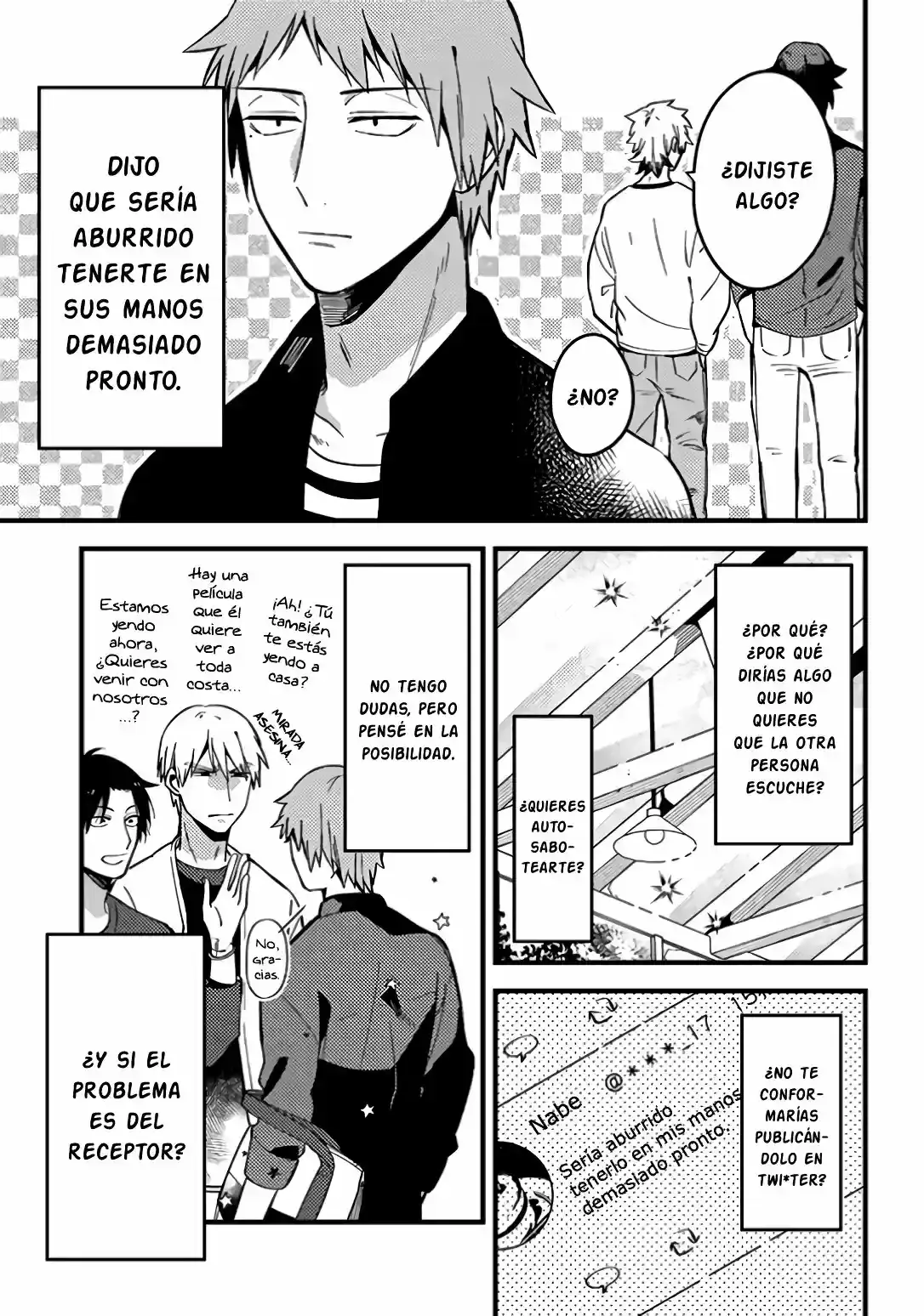 Zettai BL ni Naru Sekai VS Zettai BL ni Naritakunai Otoko - Capítulo 6 - Página 4 - LectorTMOo