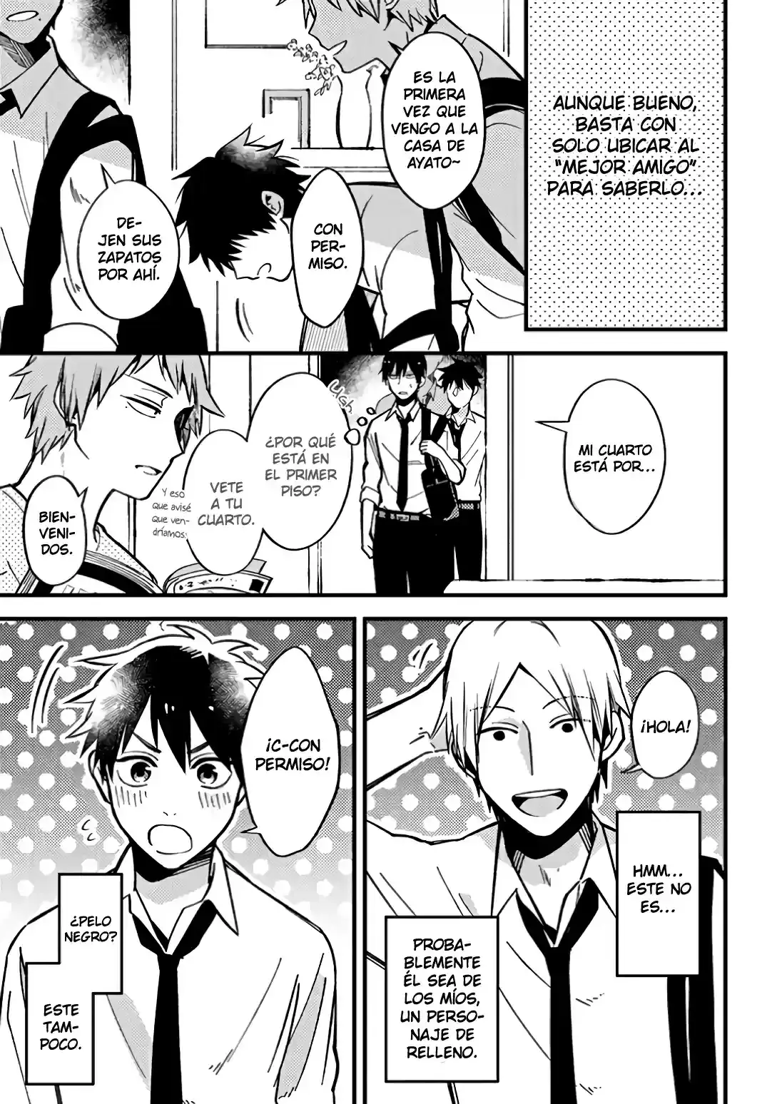 Zettai BL ni Naru Sekai VS Zettai BL ni Naritakunai Otoko - Capítulo 13 - Página 4 - LectorTMOo