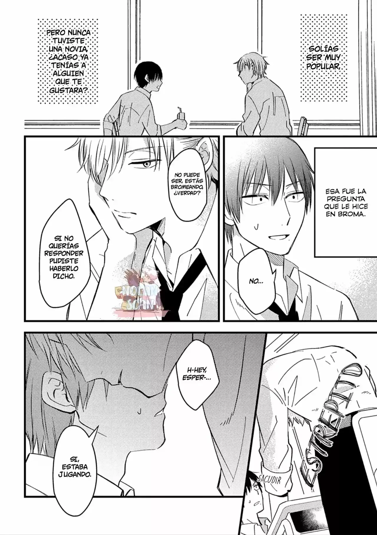 Zettai BL ni Naru Sekai VS Zettai BL ni Naritakunai Otoko - Capítulo 23.5 - Página 8 - LectorTMOo