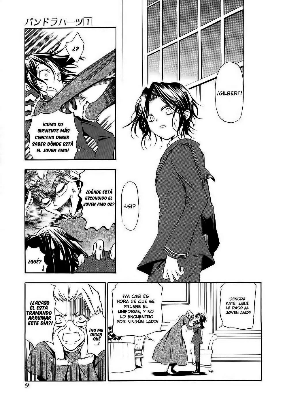 Pandora Hearts capítulo 1 página 12
