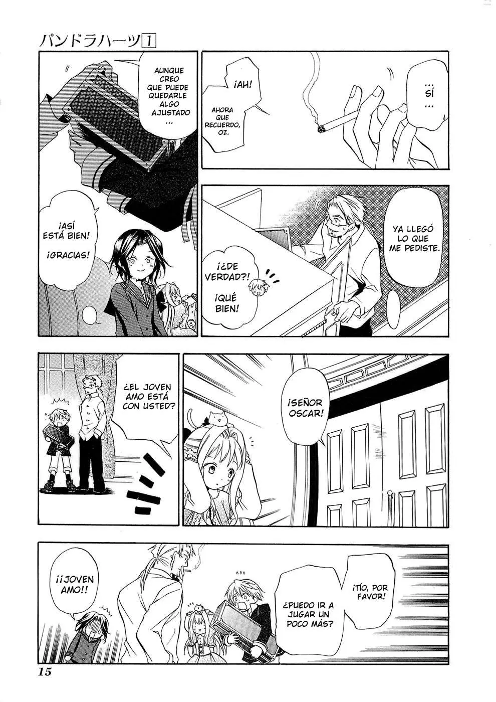 Pandora Hearts capítulo 1 página 18