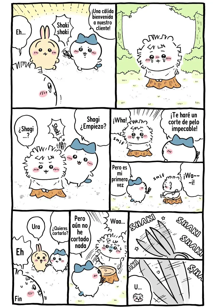 Chiikawa capítulo 632 página 1