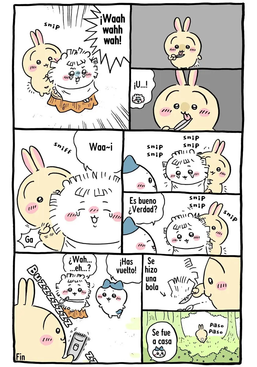 Chiikawa capítulo 633 página 1