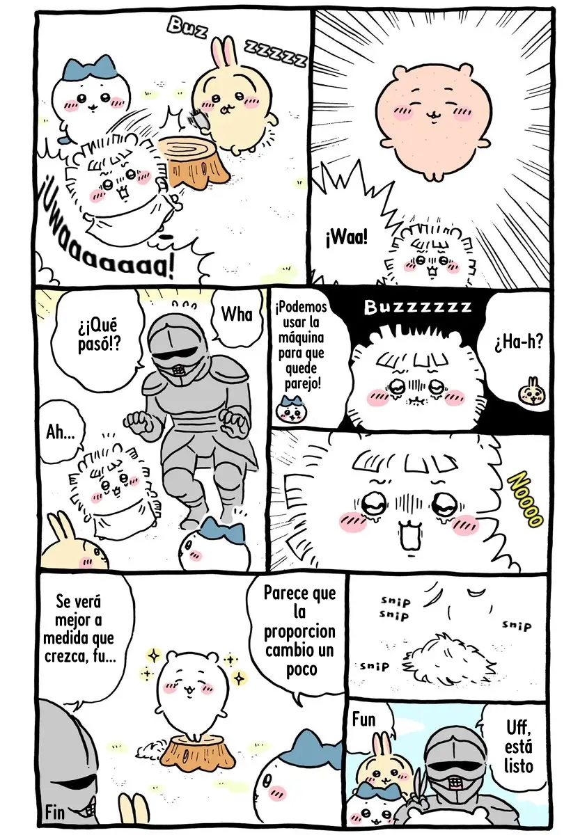 Chiikawa capítulo 634 página 1