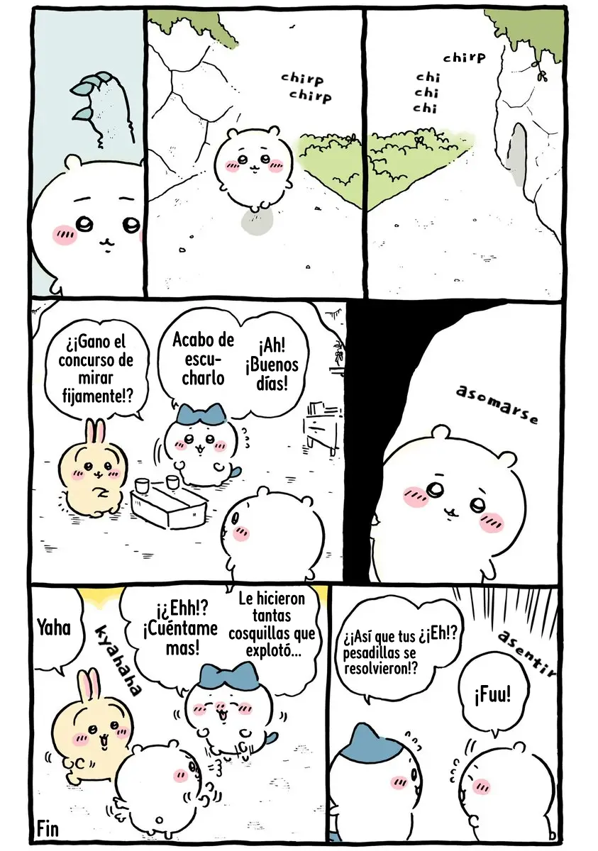 Chiikawa capítulo 658 página 1