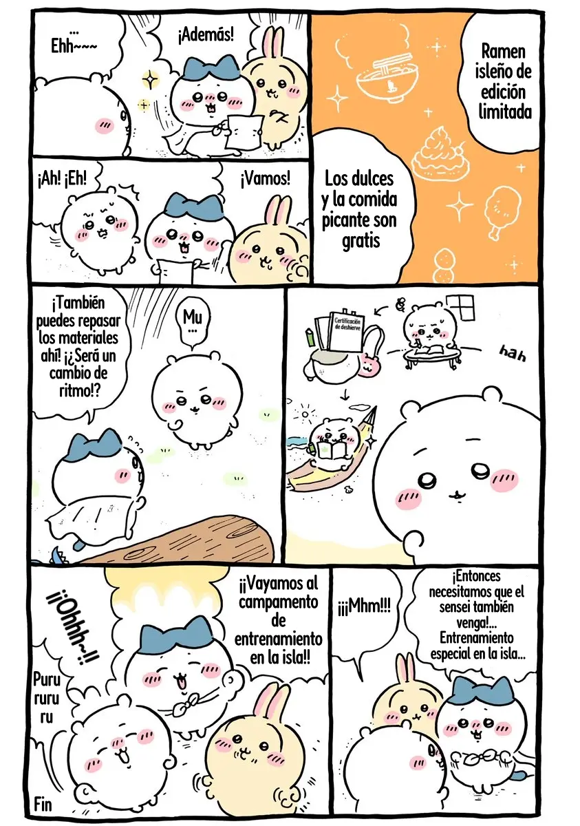 Chiikawa capítulo 662 página 1