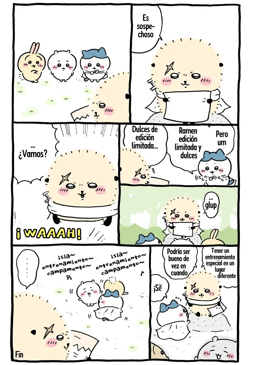 Chiikawa capítulo 663 página 1