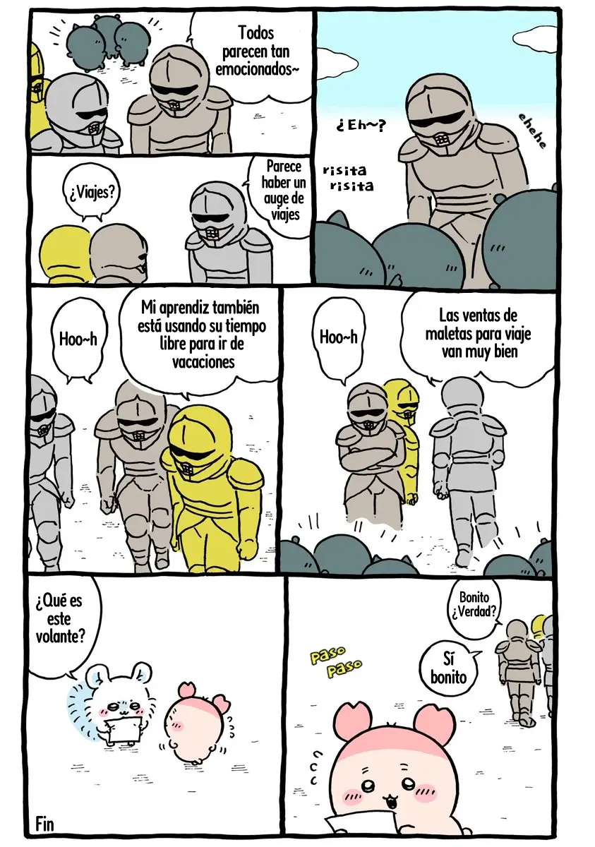 Chiikawa capítulo 664 página 1