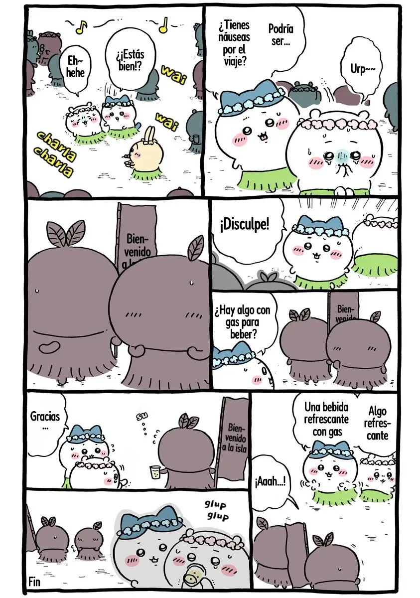 Chiikawa capítulo 668 página 1