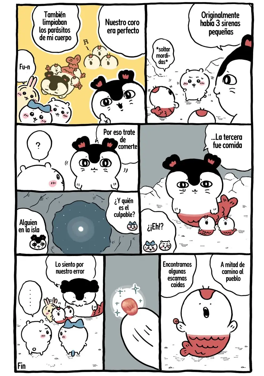 Chiikawa capítulo 684 página 1