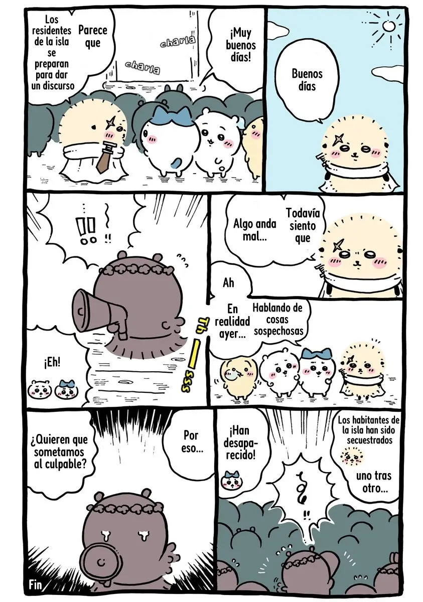 Chiikawa capítulo 686 página 1