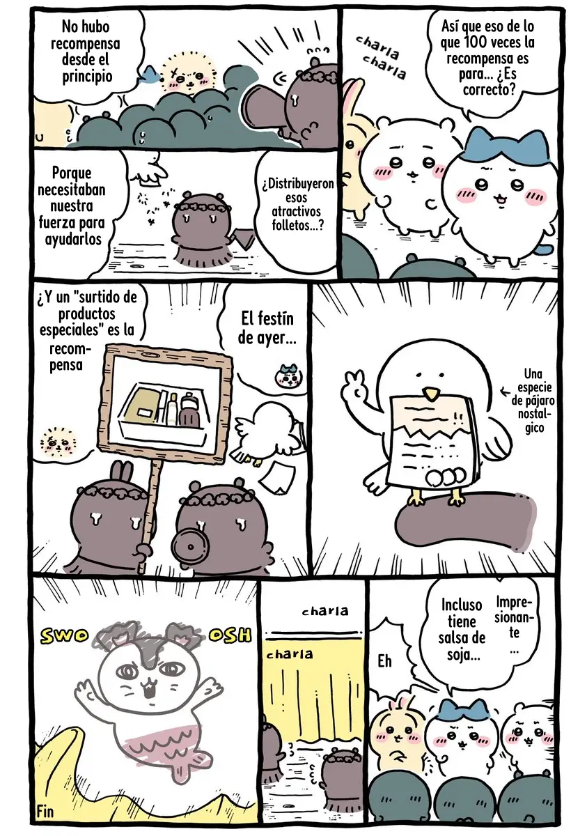 Chiikawa capítulo 687 página 1