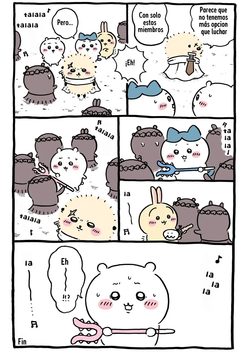 Chiikawa capítulo 689 página 1