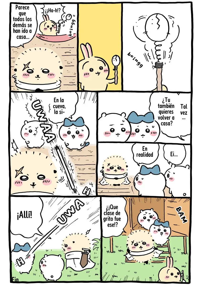 Chiikawa capítulo 692 página 1