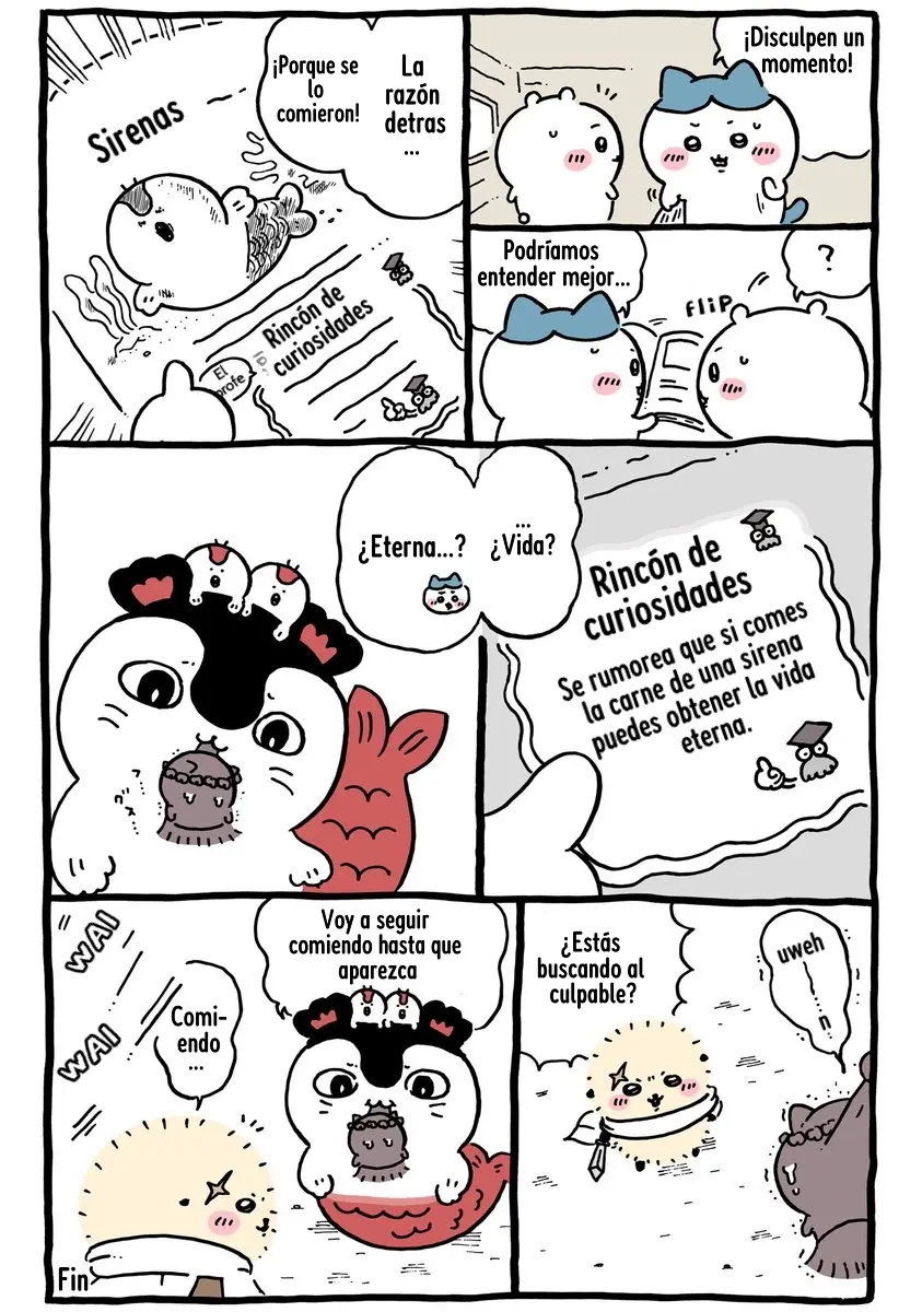 Chiikawa capítulo 695 página 1