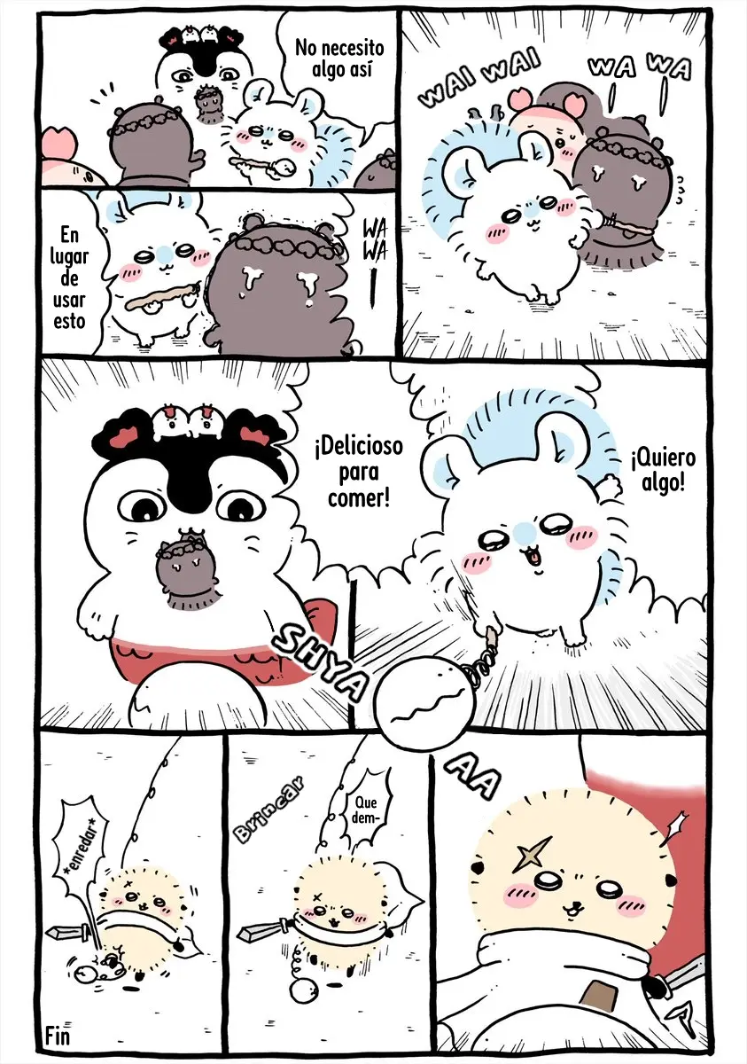 Chiikawa capítulo 696 página 1