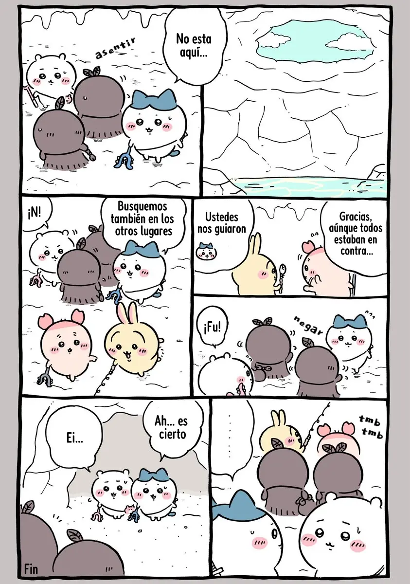 Chiikawa capítulo 703 página 1