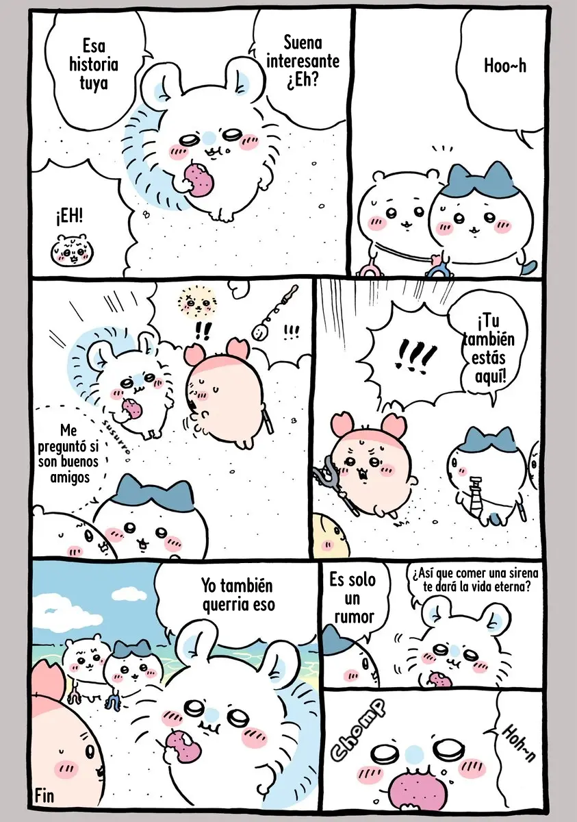 Chiikawa capítulo 705 página 1