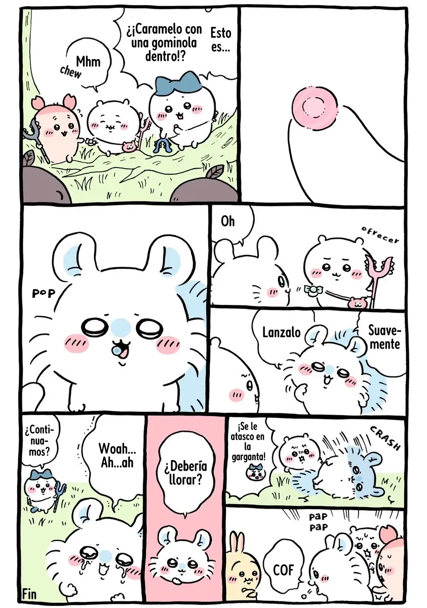 Chiikawa capítulo 707 página 1