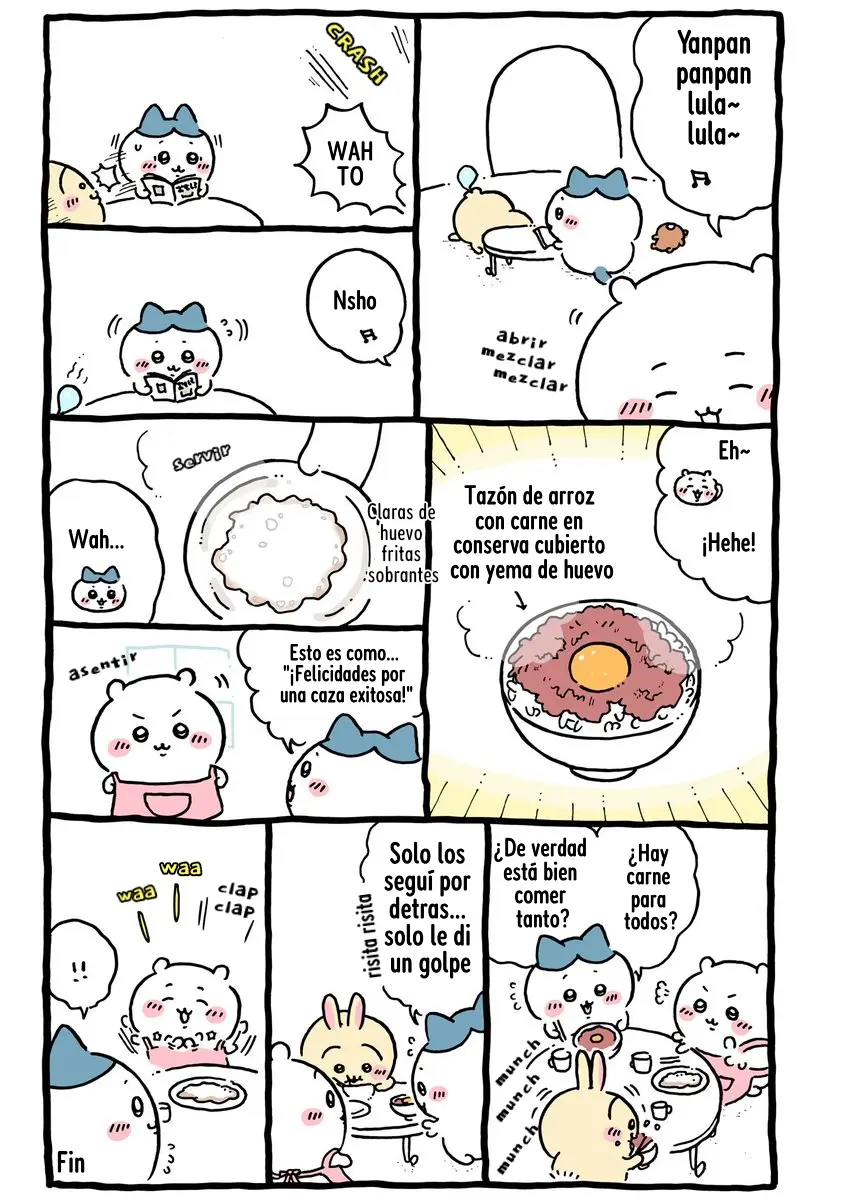 Chiikawa capítulo 628 página 1