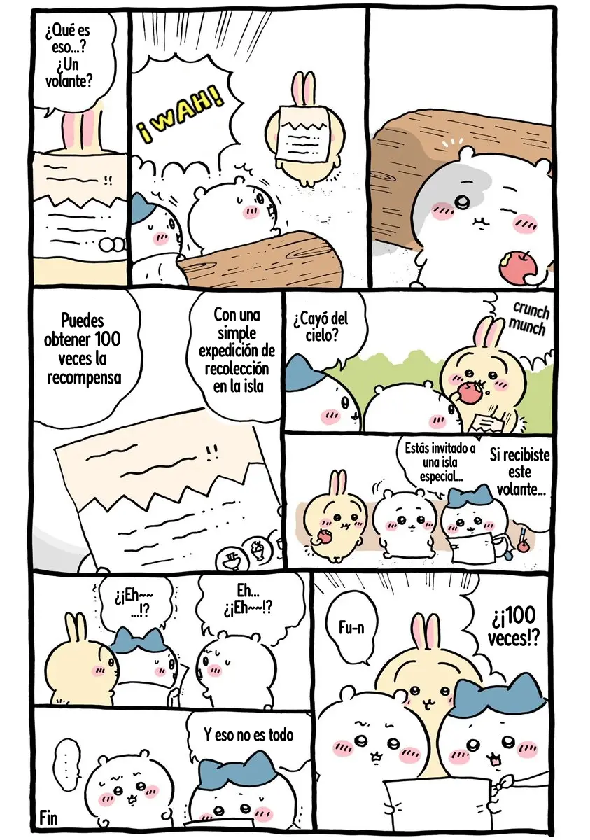 Chiikawa capítulo 661 página 1