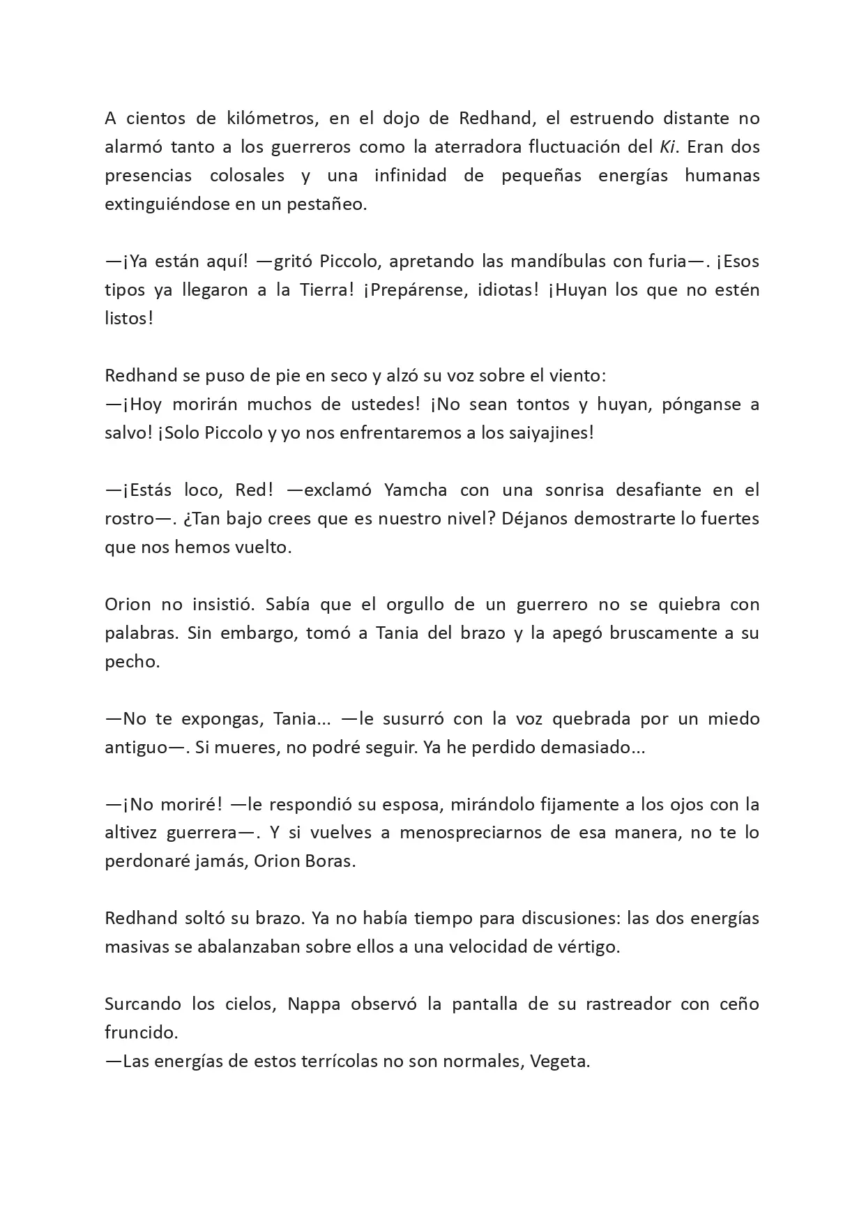 Dragon Ball Z: Red Legacy capítulo 13 página 3