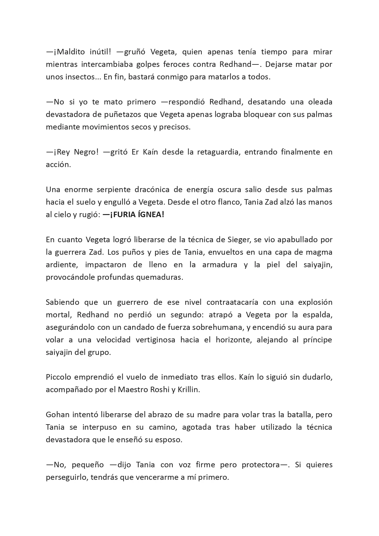 Dragon Ball Z: Red Legacy capítulo 13 página 8