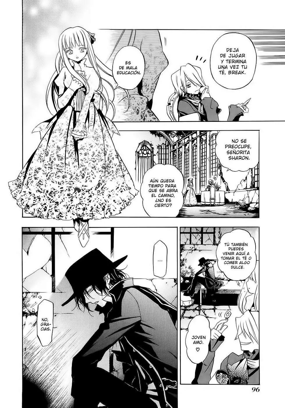 Pandora Hearts capítulo 3 página 4