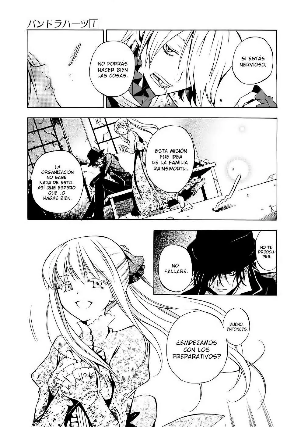 Pandora Hearts capítulo 3 página 5