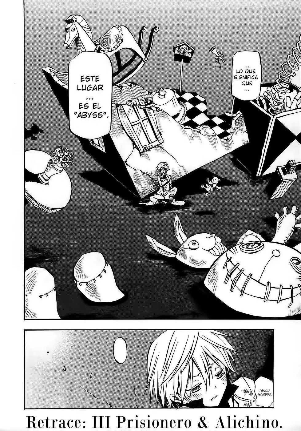 Pandora Hearts capítulo 3 página 8