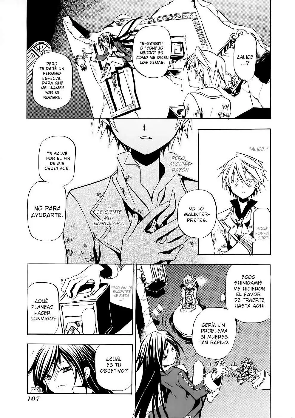 Pandora Hearts capítulo 3 página 15