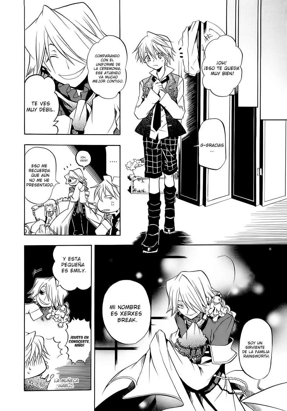 Pandora Hearts capítulo 4 página 8
