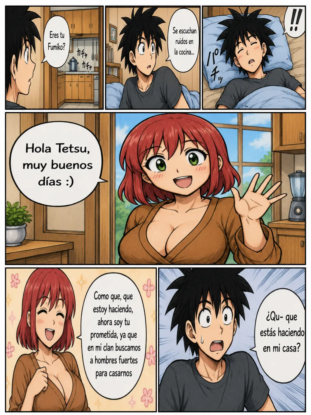 Un amor contra el destino capítulo 2 página 3