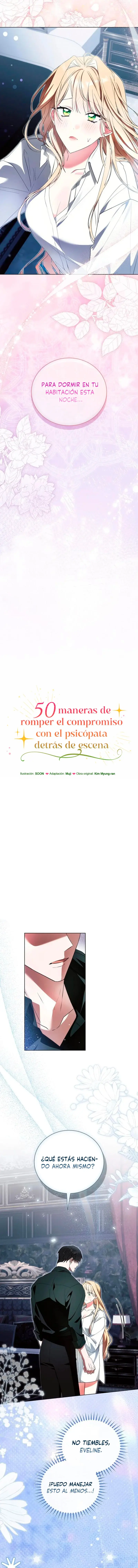 50 maneras de romper el compromiso con el psicópata detrás de escena - Capítulo 18 - Página 9 - LectorTMOo