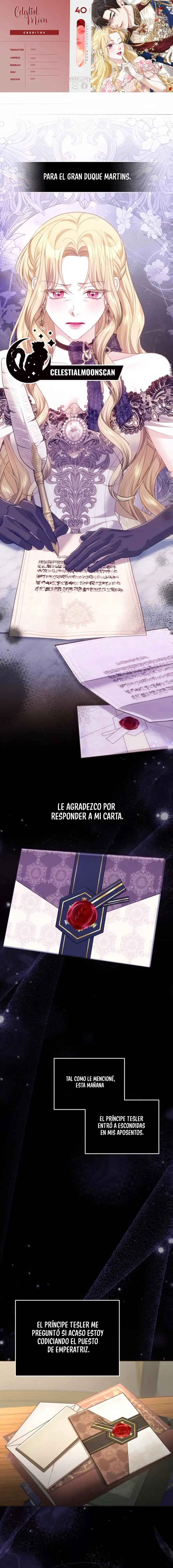 Aunque Fuera una Emperatriz Sustituta, Tuve mi Primera Noche - Capítulo 40 - Página 1 - LectorTMOo