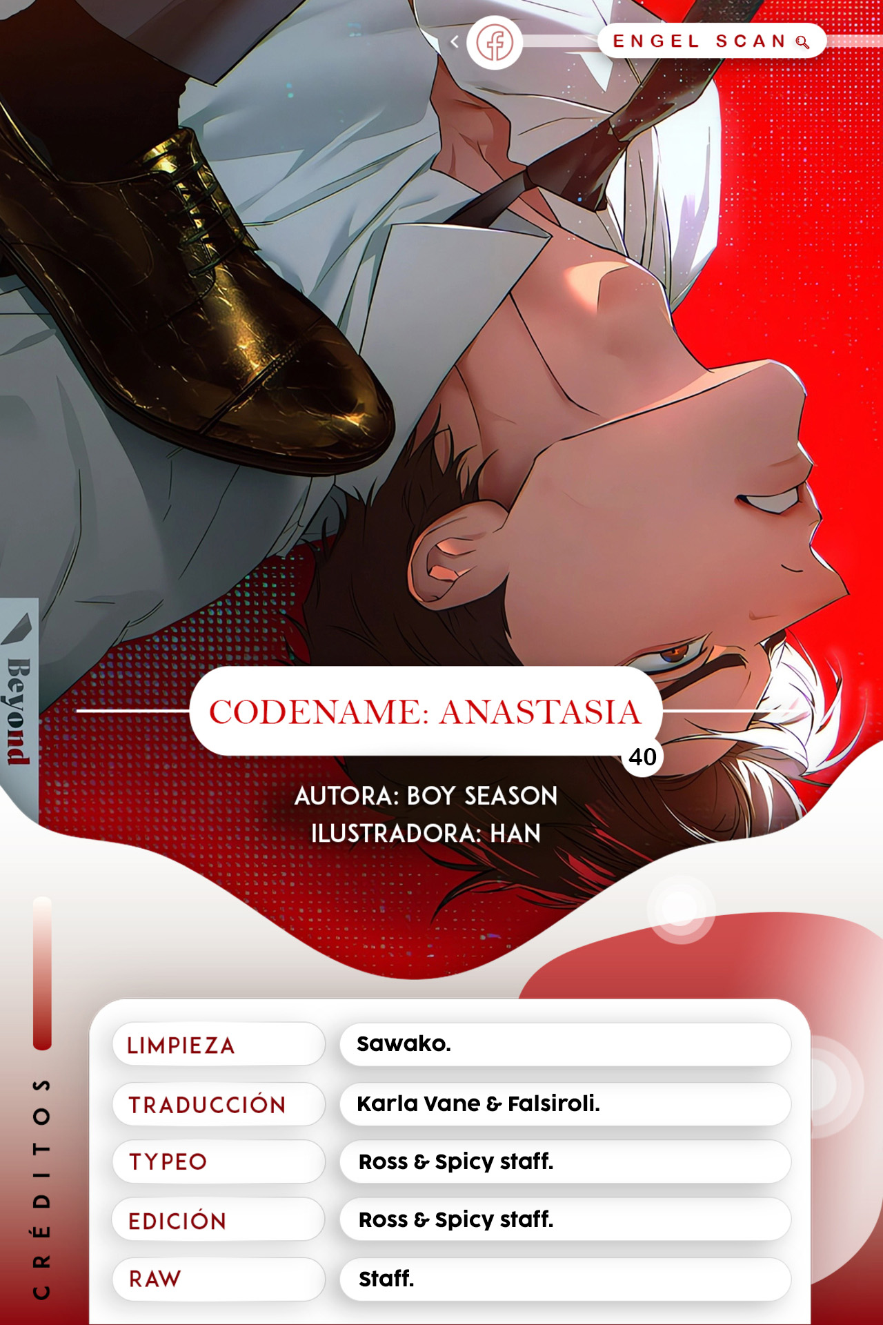 Codename: Anastasia - Capítulo 40 - Página 1 - LectorTMOo