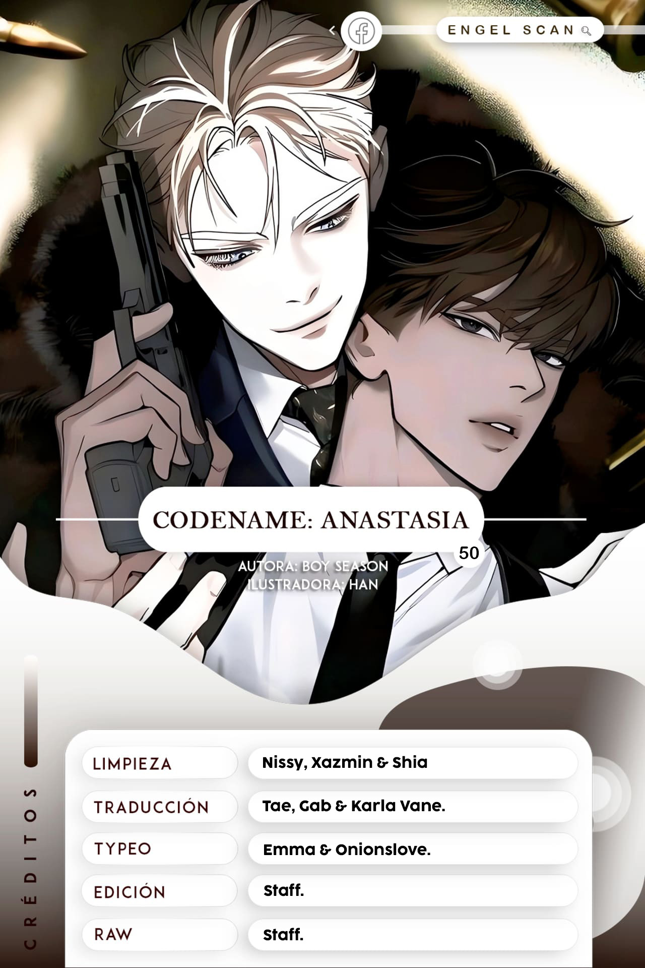 Codename: Anastasia - Capítulo 50 - Página 1 - LectorTMOo