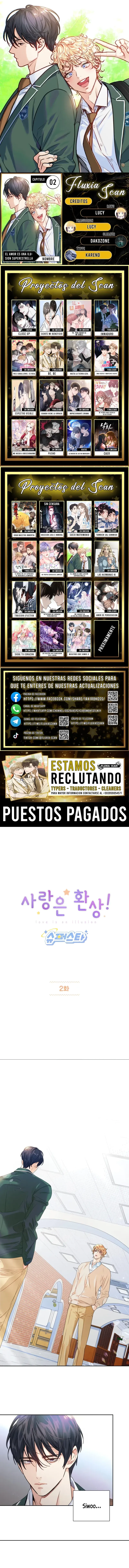 ¡El amor es una ilusión! Superstar - Capítulo 2 - Página 1 - LectorTMOo